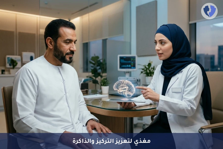 جلسة محلول الأحماض الأمينية لدعم الدماغ (Cognitive Support IV) - عزز تركيزك وأداءك الذهني