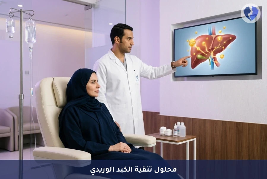 جلسة محلول تنقية الكبد الوريدي (Liver Detox IV) - جدد نشاط كبدك وعزز طاقتك