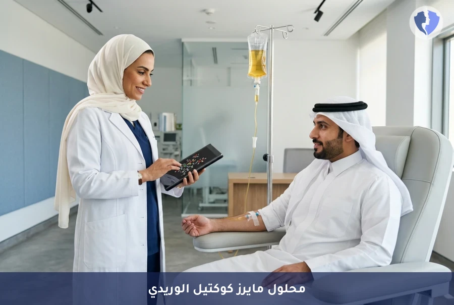 جلسة محلول مايرز كوكتيل (Myers' Cocktail) الوريدي - عزز طاقتك وحيويتك الآن