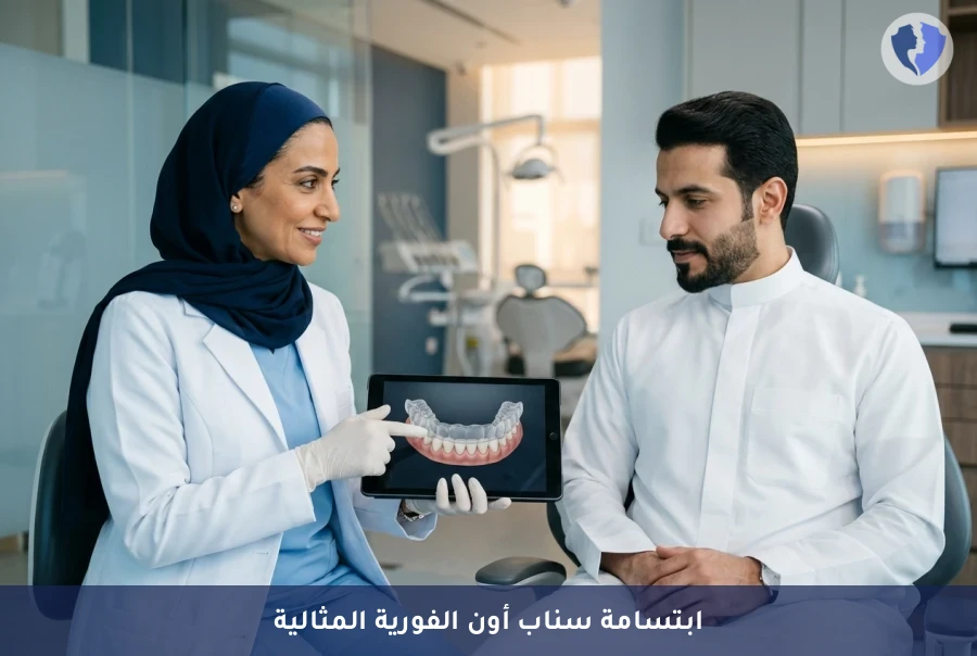 جهاز ابتسامة (سناب أون) المتحركة (Snap-on Smile) - ابتسامة مثالية فورية وسهلة