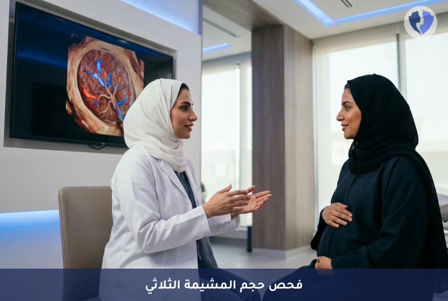 سونار تقييم حجم المشيمة ثلاثي الأبعاد (3D Placental Volume) - اطمئن على نمو جنينك بدقة