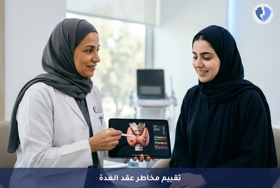 سونار تقييم عقد الغدة الدرقية (TI-RADS) - اطمئن على سلامة غدتك الدرقية