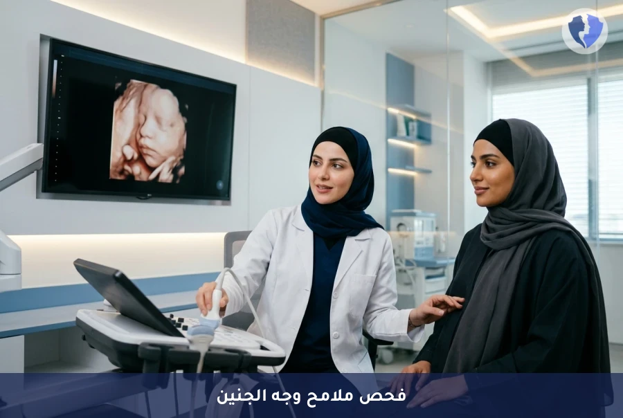 سونار فحص ملامح وجه الجنين (الشفة الأرنبية) - اطمئن على ملامح جنينك