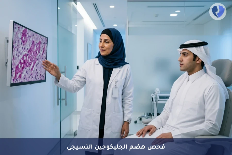صبغة شيف بحمض البيروديك مع الهضم (PASD) - صبغة PASD التمييزية