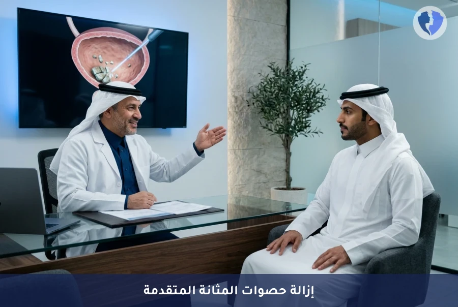 عملية إزالة الحصوات بعد تجميل المثانة - تخلص من حصوات المثانة المرممة