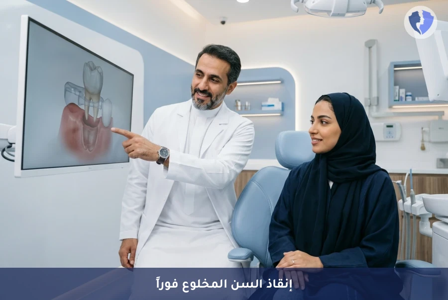 عملية إعادة زراعة السن المخلوع إصابياً - أنقذ ابتسامتك بإعادة زراعة السن