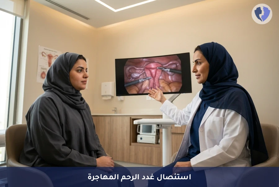 عملية استئصال غدد الرحم المهاجرة بالمنظار - تخلصي من آلام بطانة الرحم المهاجرة
