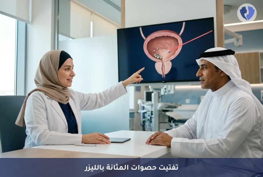 عملية تفتيت حصوات المثانة بالليزر (Holmium Laser) - تخلص من حصوات المثانة بالليزر