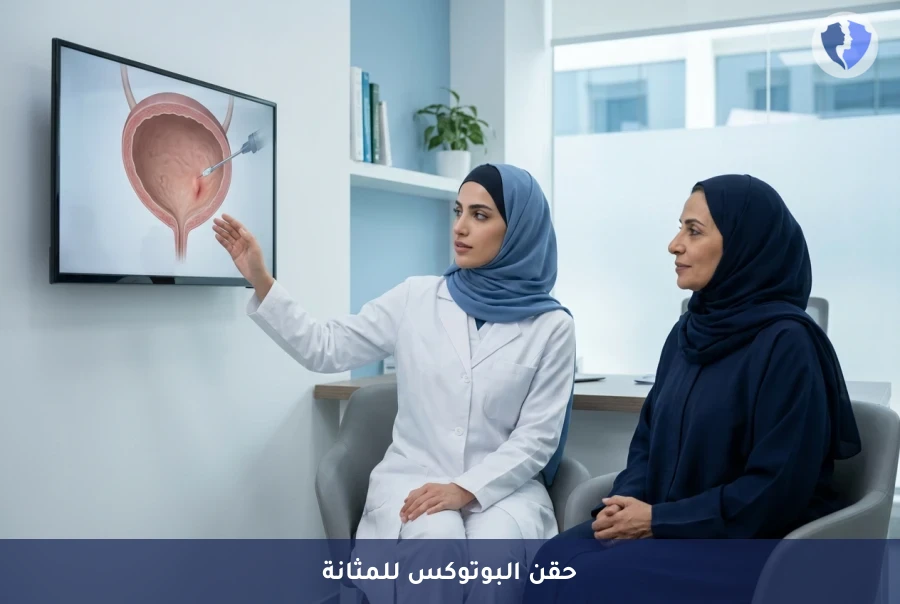 عملية حقن البوتوكس في عضلة المثانة بالمنظار - تحكمي في مثانتك بثقة