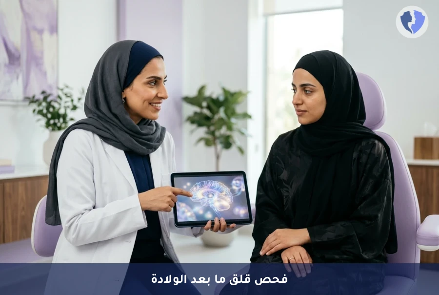 فحص اضطراب القلق العام (GAD-7) بعد الولادة - اطمئني على راحتك النفسية بعد الولادة