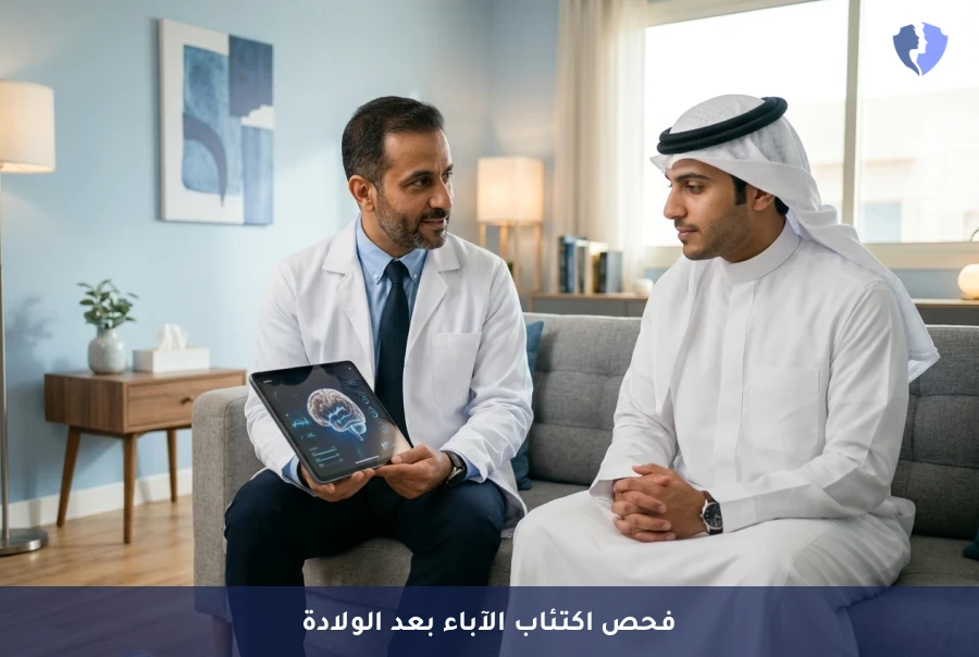 فحص اكتئاب الآباء بعد الولادة (EPDS) - صحة الأب النفسية بعد الولادة