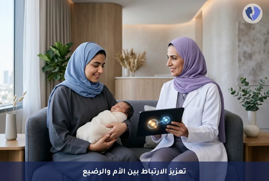 فحص الارتباط العاطفي بين الأم والرضيع - عززي رابطتكِ العاطفية بطفلكِ