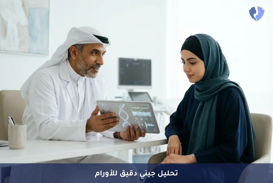 فحص التسلسل الجيني الشامل للأورام (NGS) - دليلك للعلاج الدقيق للأورام