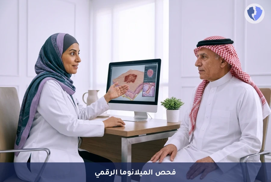 فحص الجلد الرقمي (Dermoscopy) للكشف عن الميلانوما - احمِ جلدك بالكشف الرقمي المبكر