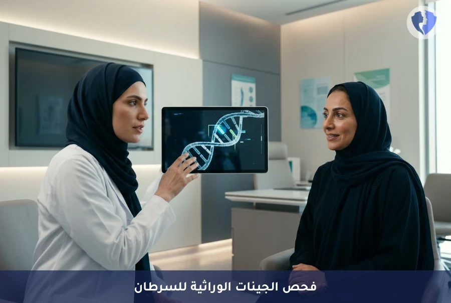 فحص الجينات الوراثية لسرطان المبيض والثدي (BRCA1/2) - اطمئني على مستقبلك الصحي اليوم