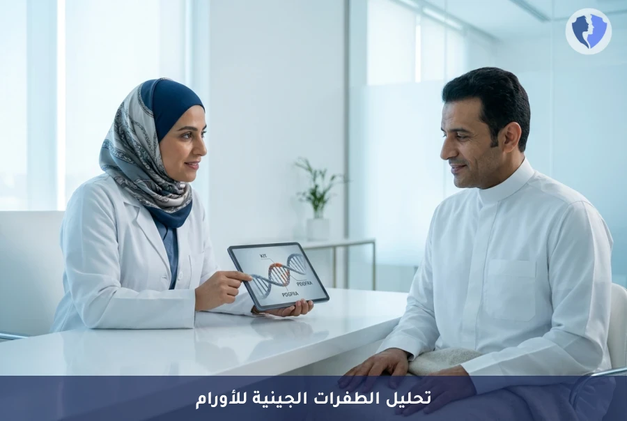 فحص الطفرات الجينية لأورام الجهاز الهضمي (KIT/PDGFRA) - حدد علاجك بدقة جينية