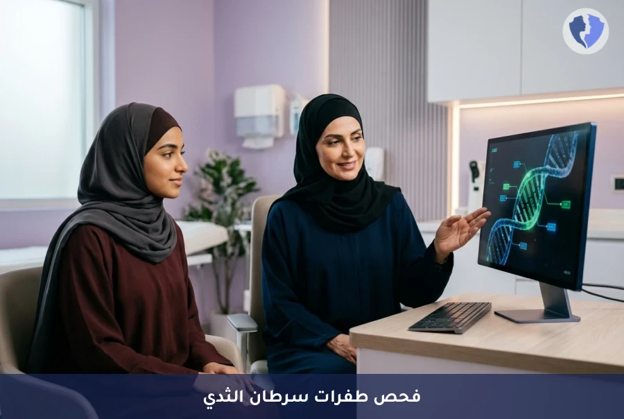 فحص الطفرات الجينية (BRCA1/BRCA2) - اطمئني على مستقبلك الصحي اليوم