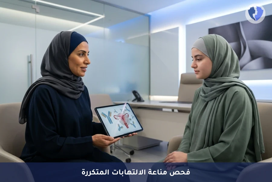 فحص النواحي المناعية لتكرار الالتهابات - حلول نهائية للالتهابات المهبلية المتكررة