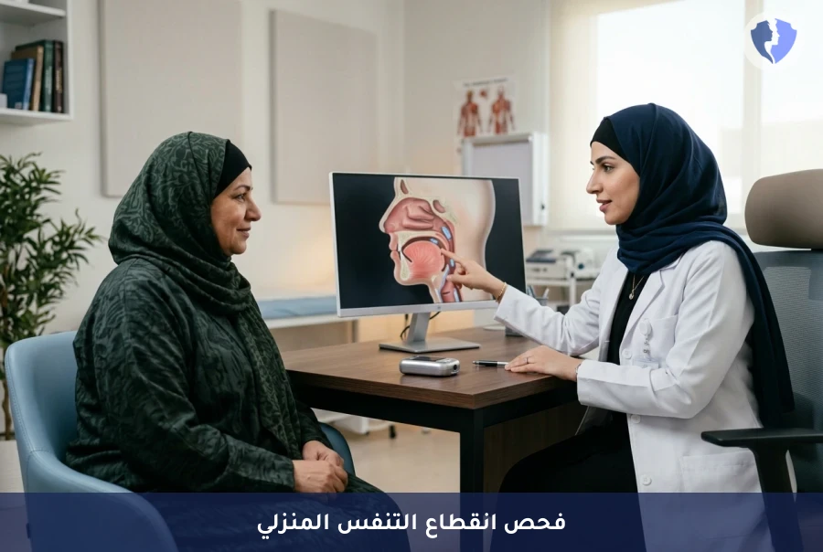 فحص انقطاع التنفس أثناء النوم المنزلي (Sleep Apnea Test) - استعد نشاطك بنوم عميق ومريح