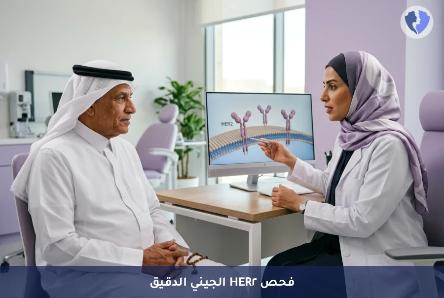 فحص بروتين ومورثة HER2/neu بتقنية (IHC & FISH) - دقة التشخيص لعلاج أورام HER2