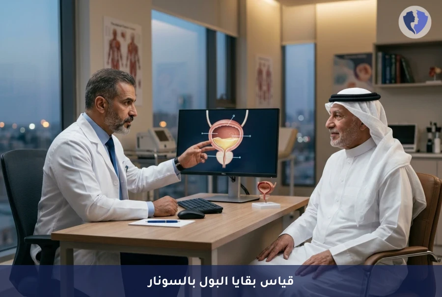 فحص بقايا البول بعد الإفراغ بالسونار (PVR) - اطمئن على كفاءة إفراغ المثانة