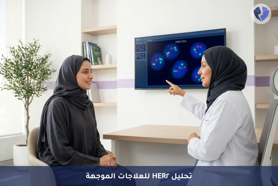 فحص تضخم جين HER2 بتقنية (FISH) - دقة التشخيص لعلاج الأورام