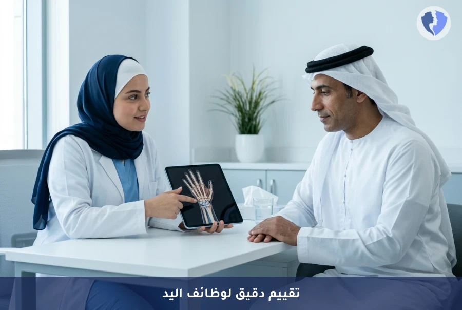 فحص تقييم إصابات ووظائف الرسغ واليد - استعد كفاءة يدك ورسغك