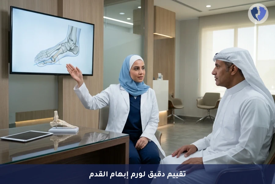 فحص تقييم الورم الملتهب في إبهام القدم (Hallux Valgus) - تخلص من آلام إبهام القدم
