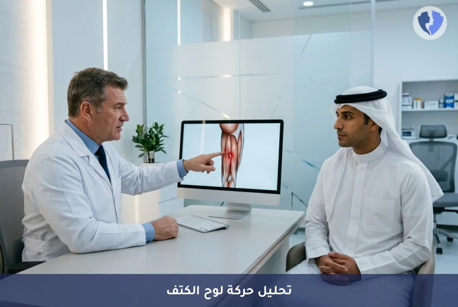 فحص تقييم خلل حركة لوح الكتف - استعد توازن وثبات كتفك