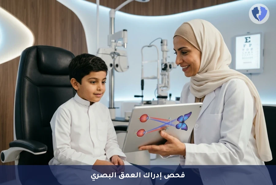 فحص ثبات الرؤية الثنائية والعمق (Stereopsis) - اختبر دقة رؤيتك الثلاثية والعمق