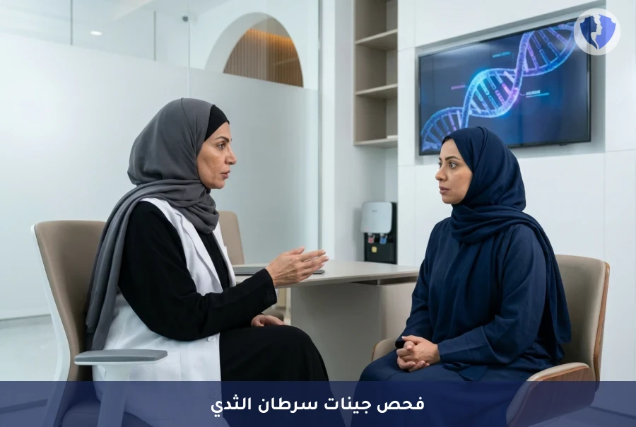 فحص جينات سرطان الثدي والمبيض (BRCA1/2) - اطمئني على صحتك الوراثية بفحص BRCA للكشف المبكر