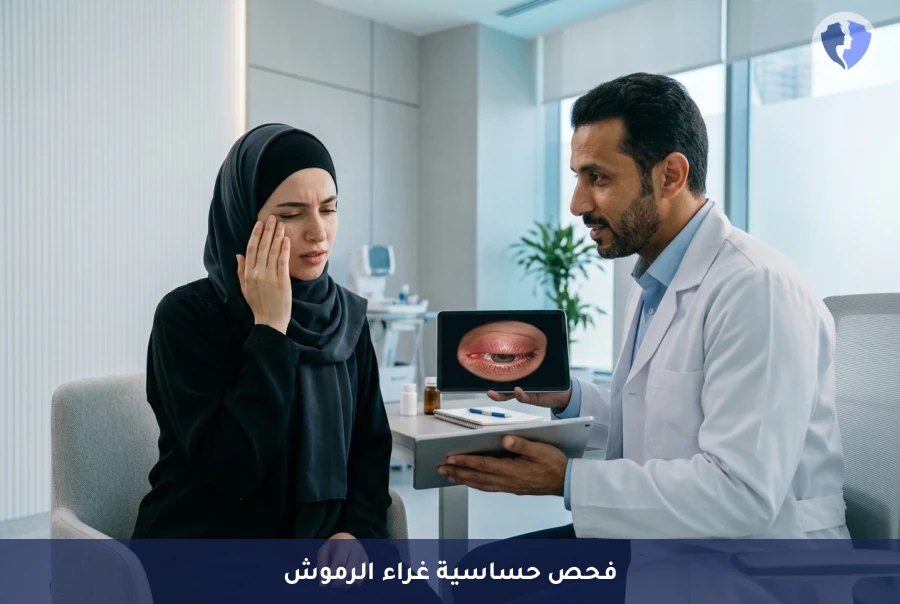 فحص حساسية وسمية لاصق الرموش المستعارة - حماية عينيك من حساسية الرموش