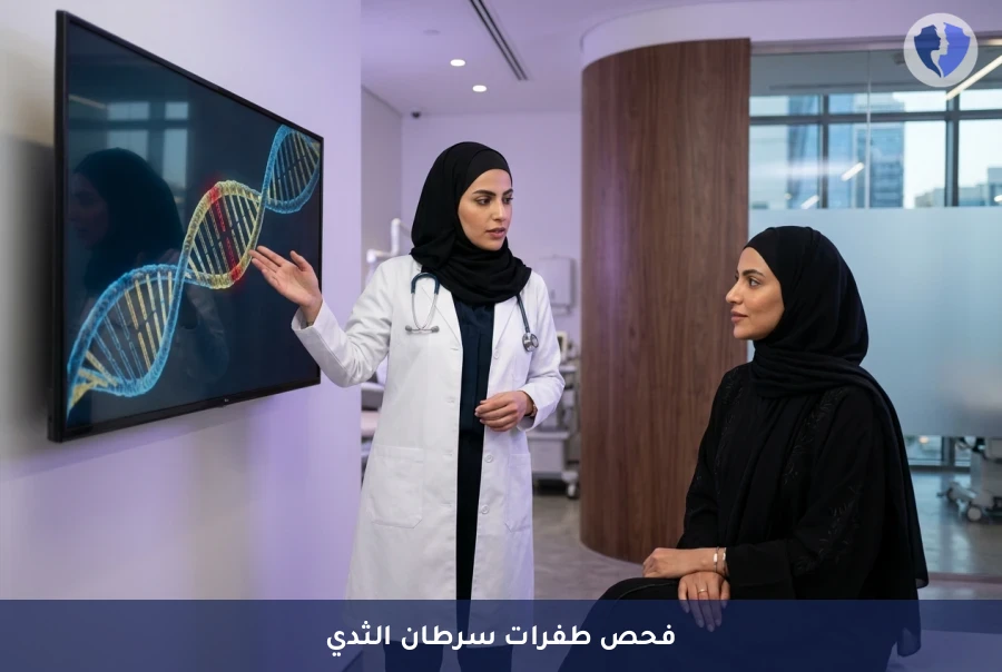 فحص طفرات جينات سرطان الثدي والمبيض (BRCA 1/2) - اطمئني على مستقبلك الصحي مع فحص الجينات الوراثية (BRCA)