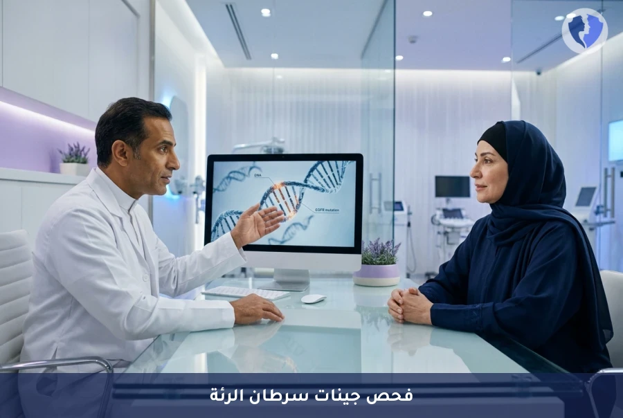فحص طفرة جين (EGFR) لسرطان الرئة - دقة تشخيص سرطان الرئة