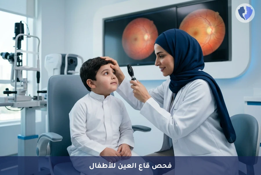 فحص قاع العين الميدرياتيكي للأطفال (Dilated Fundus Exam) - اطمئن على صحة عيون طفلك