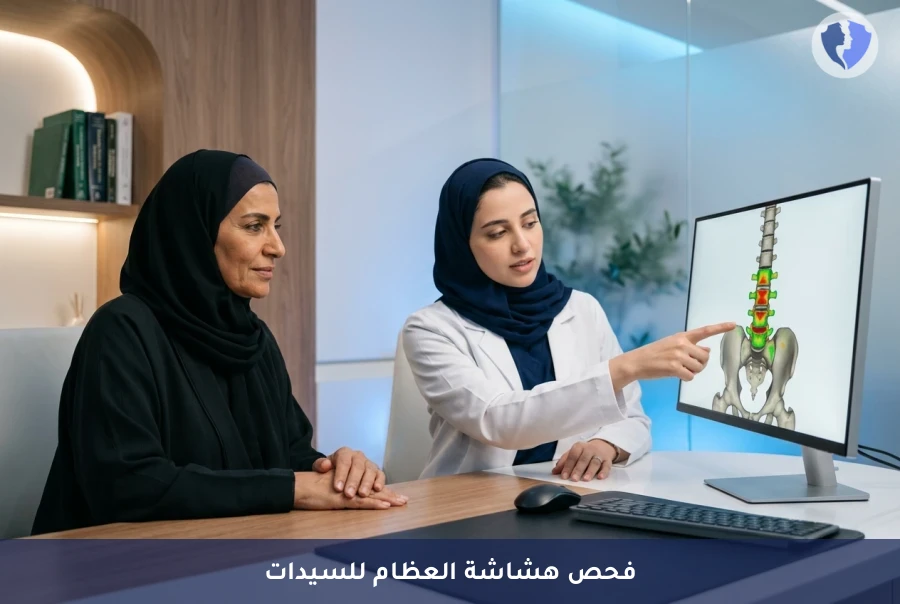 فحص كثافة العظام للسيدات (DEXA) وتقييم الفيتامينات - اطمئني على صحة عظامك