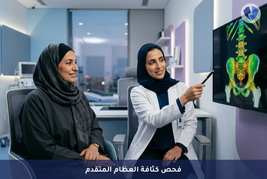 فحص كثافة العظام (DEXA Scan) - اطمئني على صحة عظامك مع فحص DEXA المتقدم