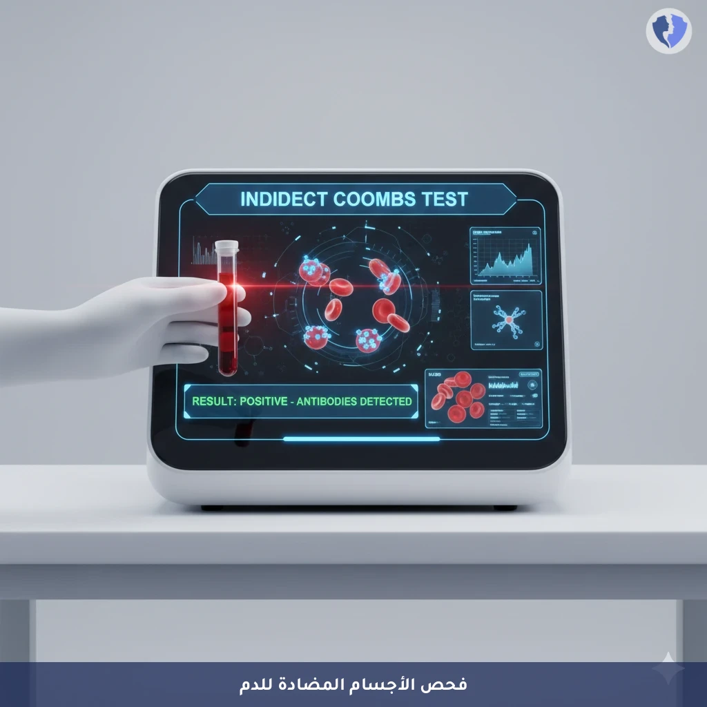 فحص كومبس غير المباشر (Indirect Coombs Test) - فحص توافق فصائل الدم