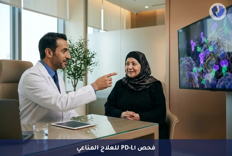 فحص مؤشر البروتين (PD-L1) للأورام - دليلك لاختيار العلاج المناعي الفعال