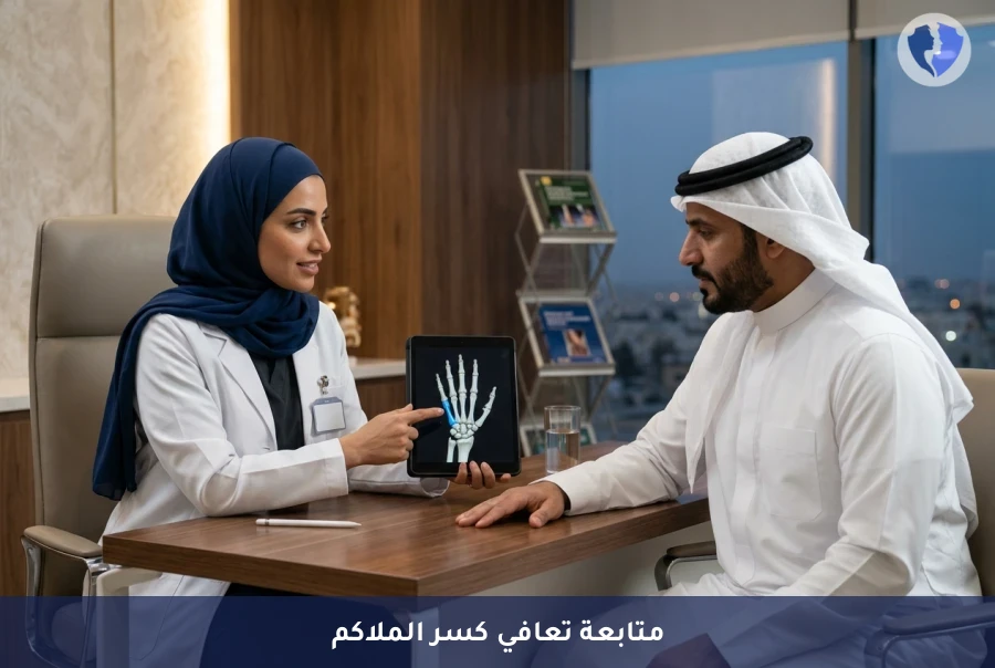 فحص متابعة كسر الملاكم (المشط الخامس) - استعد قوة قبضة يدك