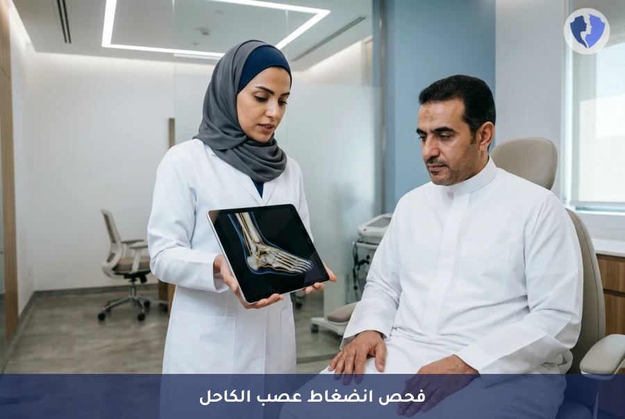 فحص متلازمة النفق الرصغي للقدم - حل آلام الكاحل والقدم