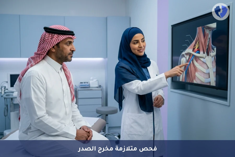فحص متلازمة مخرج الصدر (TOS) - تخلص من تنميل الذراع فوراً