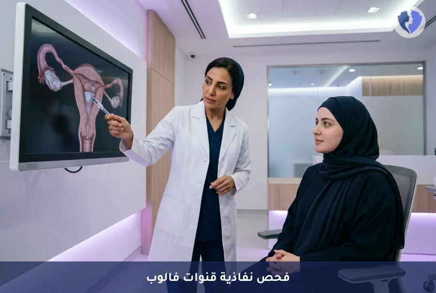 فحص نفاذية قنوات فالوب بالموجات فوق الصوتية (FemVue) - اطمئني على سلامة قنوات فالوب