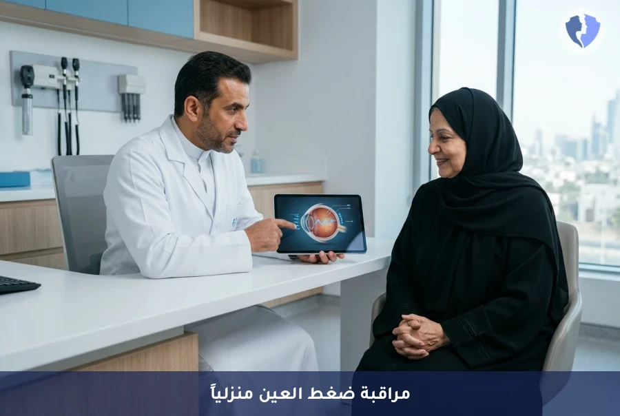 فحص وتدريب قياس ضغط العين المنزلي (Icare Home) - راقب ضغط عينك بمنزلك بدقة
