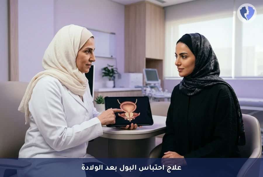فحص وتشخيص احتباس البول بعد الولادة (PUR) - استعيدي صحتكِ براحة بعد الولادة