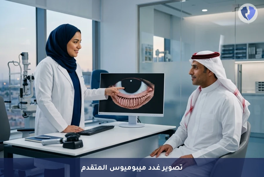 فحص وتصوير غدد ميبوميوس (Meibography) - تشخيص دقيق لسبب جفاف العين