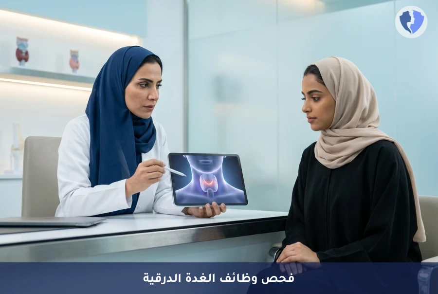فحص وظائف الغدة الدرقية (TSH, Free T4, T3) - توازني حيويتك وصحة غدتك