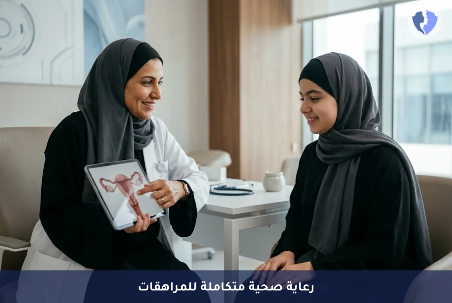 كشف استشارة طب النساء للمراهقات (Adolescent Gynecology) - رعاية متكاملة لصحة الفتيات في مرحلة البلوغ