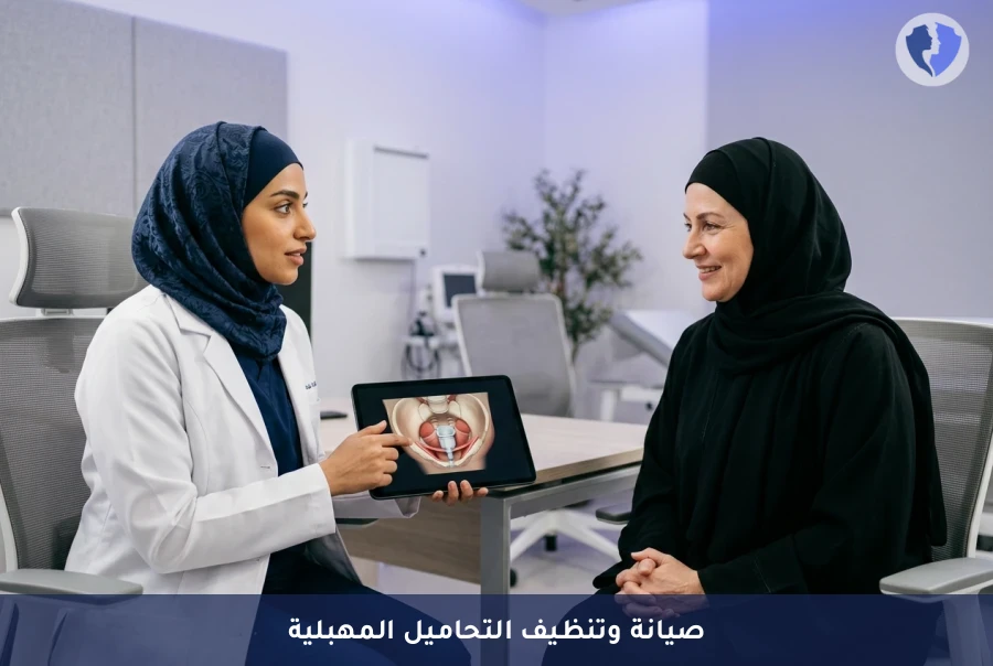 كشف صيانة وتنظيف التحاميل المهبلية - عناية متكاملة لصحة الحوض والتحاميل