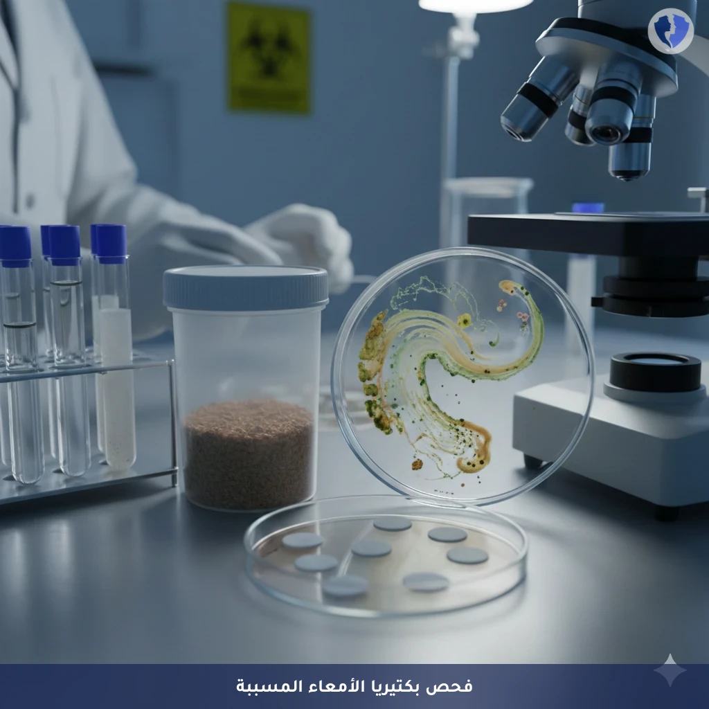 مزرعة البراز (Stool Culture) - مزرعة البراز والمضادات